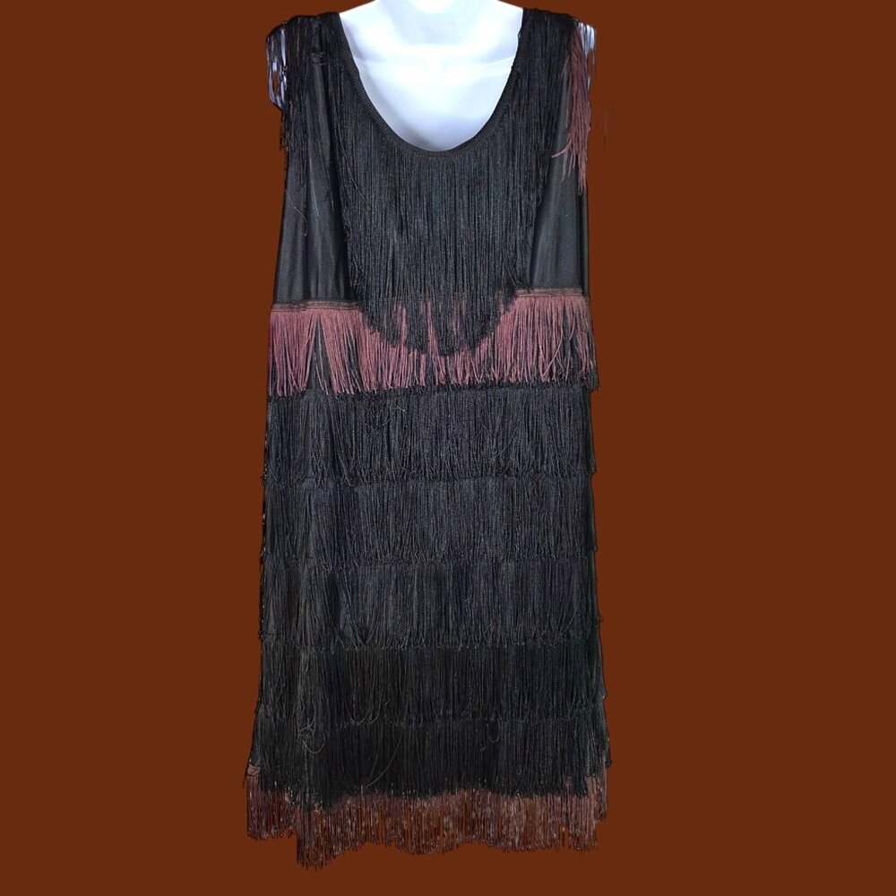 California Costume Roaring 20's Gatsby Art Deco Flapper Party Halloween Costume - Picture 4 of 10